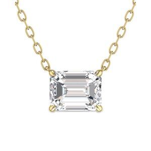 14K 0.25 Ct. Tw. Lab Grown Diamond Necklace